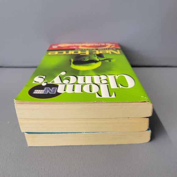 Tom Clancys Net Force Books Paperback Virtual Vandals End Games + One Lot of 3 - Picture 10 of 15